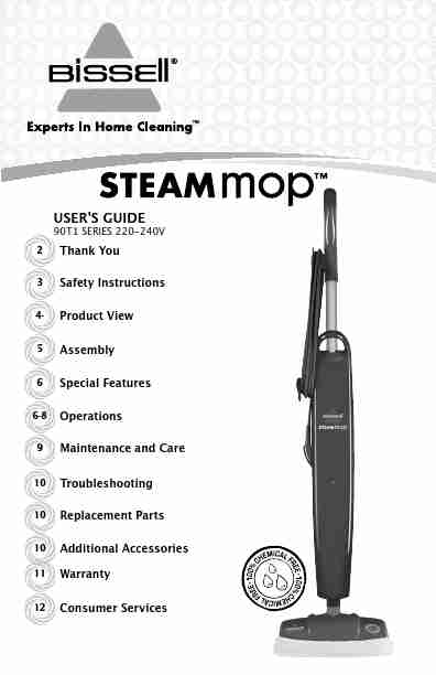 Bissell Carpet Cleaner 90T1-page_pdf
